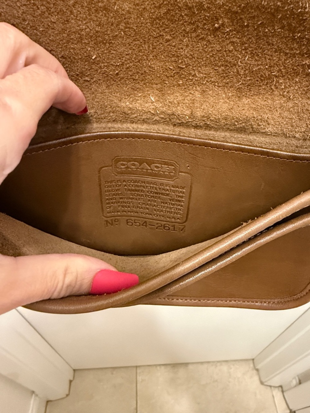 Vintage Coach crossbody bag - Picture 5 of 7